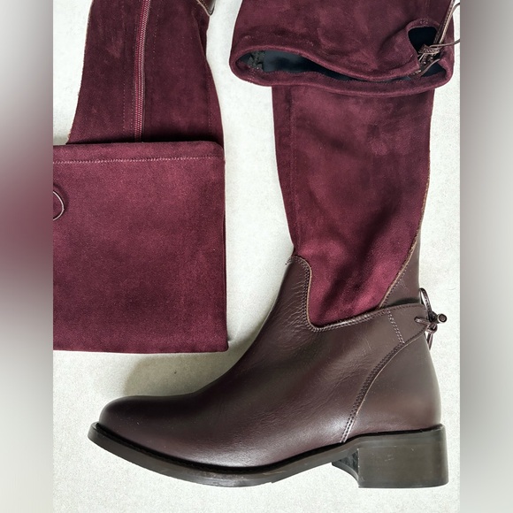 Rudsak over the knee leather boots - Picture 4 of 9